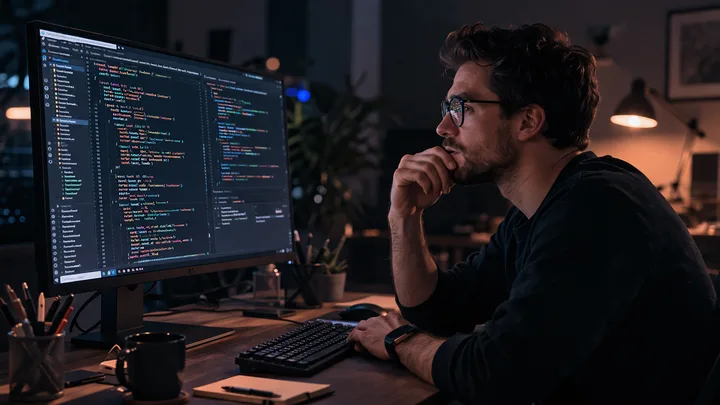 You Were Never Typing Code